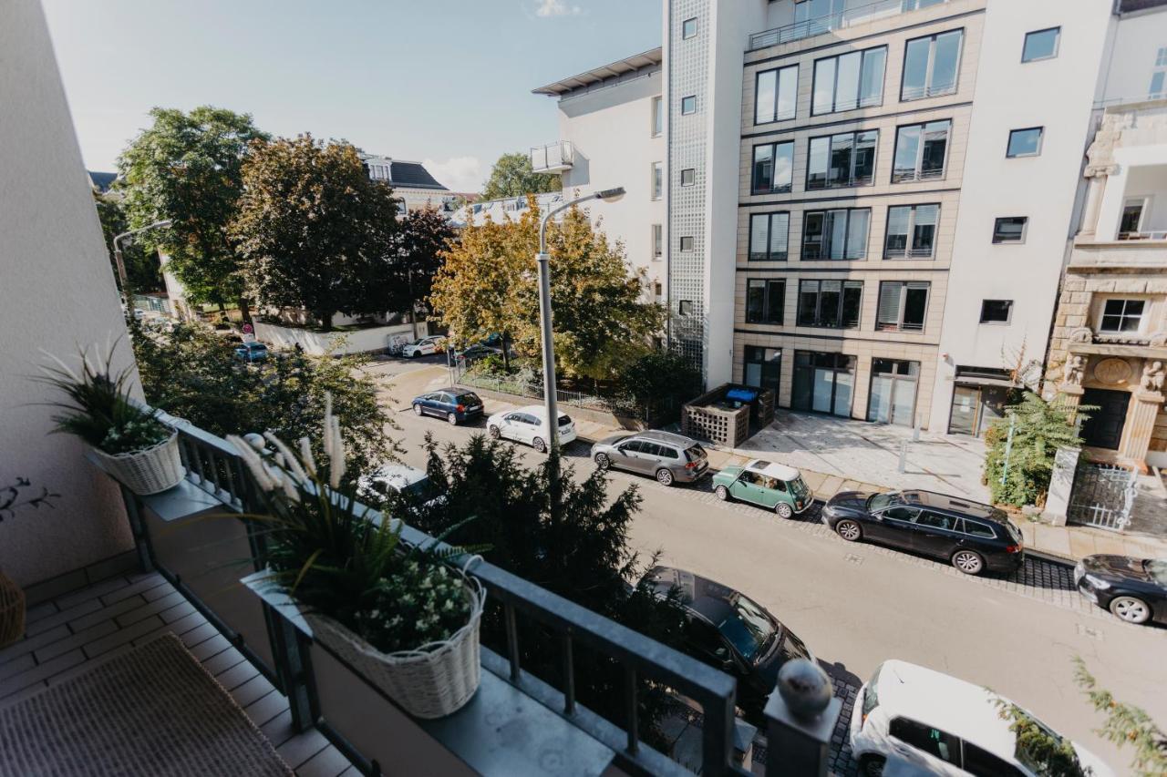 Traber Apartments Im Herzen Leipzigs Balkon Parkplatz Extérieur photo